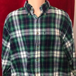 Brooks Brothers 346 plaid button up shirt size xl